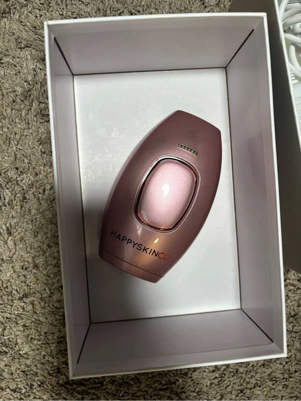 HAPPY SKINCO IPL Hair Removal Device - White